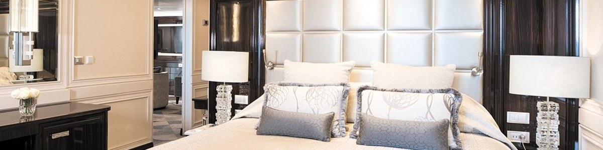 Regent Seven Seas Cruises luxury suite promoted through automated Signature Travel Network client reach campaigns